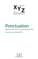 Revue XYZ de la nouvelle, no 127